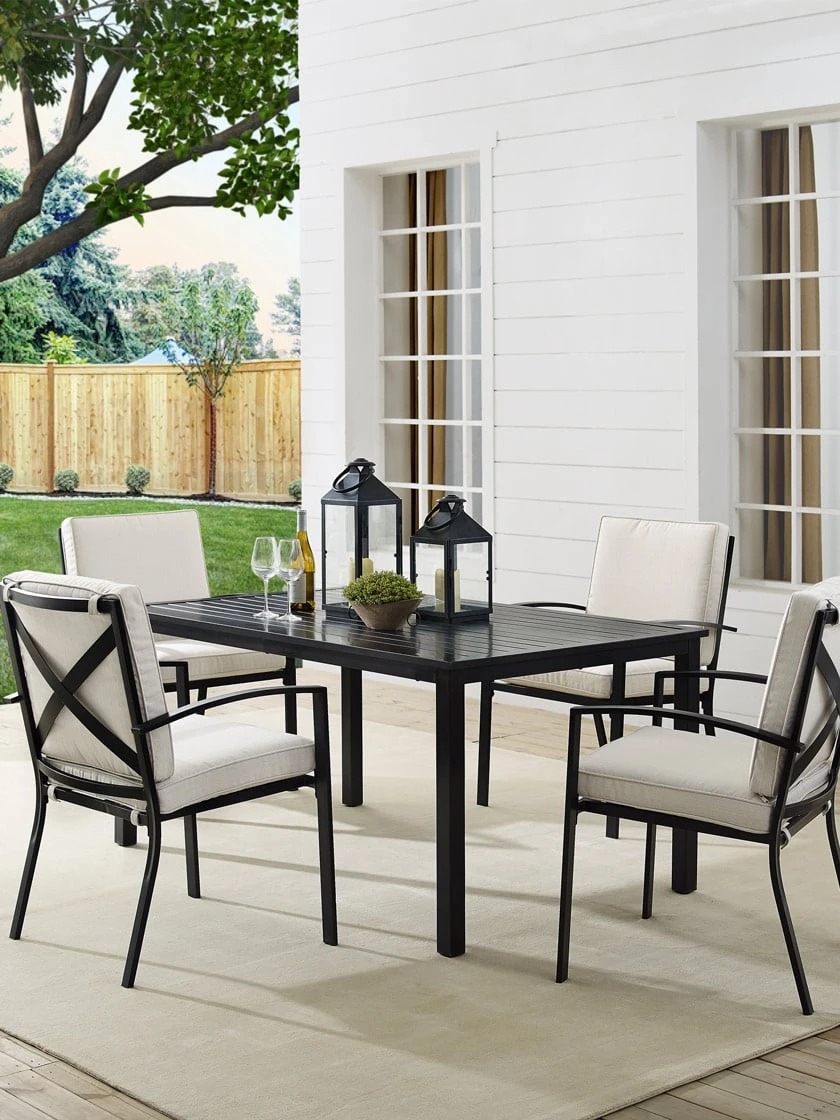 Crosley Kaplan Dining Set 3 Crosley Kaplan Dining Set