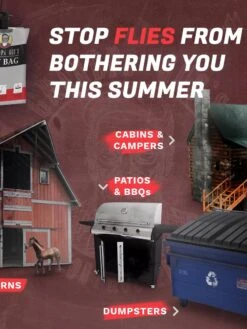 Grandpa Gus's Fly Bags, Set Of 6 9 Grandpa Gus's Fly Bags, Set Of 6 -Cheap A Fresh Yard Store 8611978 03V tif