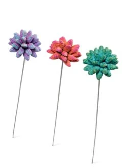 Dahlia Flower Garden Stakes Set 8 Dahlia Flower Garden Stakes Set -Cheap A Fresh Yard Store 8612055 5954 tif