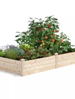 Pine Raised Garden Beds, 4'x8'