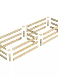 Pine Raised Garden Bed, 2' X 8' 11 Pine Raised Garden Bed, 2' X 8' -Cheap A Fresh Yard Store 8612244 01V jpg