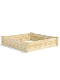 Pine Raised Garden Beds, 4'x4' 15 Pine Raised Garden Beds, 4'x4' -Cheap A Fresh Yard Store 8612250 03v