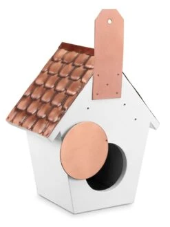 Classic Cottage Bird House With Copper Roof -Cheap A Fresh Yard Store 8612273 02v