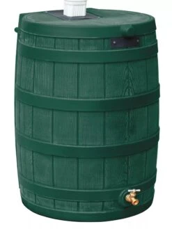 Rain Wizard 50 Gallon Rain Barrel -Cheap A Fresh Yard Store 8612311 02V jpg