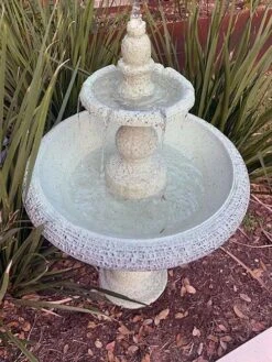 Exaco Enduro Clay Tiered Fountain 9 Exaco Enduro Clay Tiered Fountain -Cheap A Fresh Yard Store 8612391 01V jpg