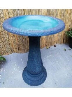 Exaco Enduro Clay Birdbath -Cheap A Fresh Yard Store 8612394bl 05v