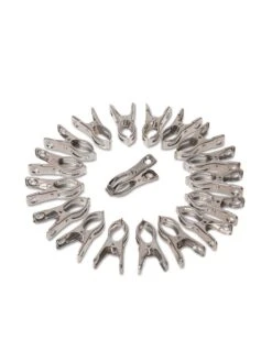 Metal Medium Garden Clips 2.25", Set Of 18 7 Metal Medium Garden Clips 2.25", Set Of 18 -Cheap A Fresh Yard Store 8612443 0032 metal medium garden clips set of 18