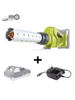 Sun Joe® 24-Volt 2.0Ah Cordless Elec. 1292-Degree Fire Starter, For Charcoal Grills -Cheap A Fresh Yard Store 8612520 02v