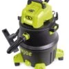Sun Joe® 12-Gal 1200W 6.5 Pk HP Wet/Dry Shop Vac, HEPA Filtration, Wheeled W/Attachments 1 Sun Joe® 12-Gal 1200W 6.5 Pk HP Wet/Dry Shop Vac, HEPA Filtration, Wheeled W/Attachments -Cheap A Fresh Yard Store 8612523 01v sun joe 12 gal 1200w hp wet dry shop hep vac swd12000