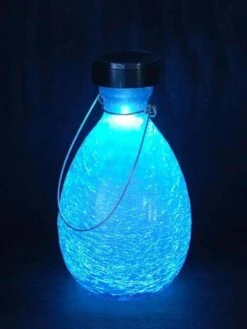 Achla Designs Solar Crackle Glass Vase Lantern 8 Achla Designs Solar Crackle Glass Vase Lantern -Cheap A Fresh Yard Store 8612529TL 01v tif