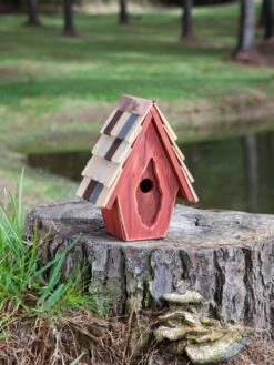 Vintage Wren Bird House 8 Vintage Wren Bird House -Cheap A Fresh Yard Store 8612783 03v