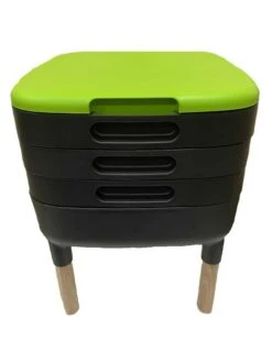 Maze Worm Farm Composter Trays With Wood Legs -Cheap A Fresh Yard Store 8612805 01v