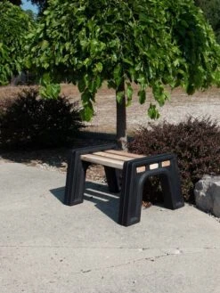 Custom Length Lightweight Indoor Or Outdoor Backless Bench Ends -Cheap A Fresh Yard Store 8612858bk 17v