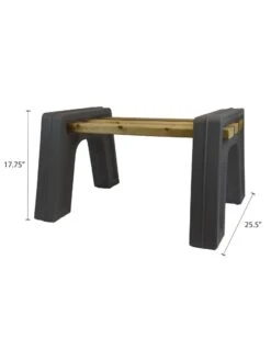 Custom Length Lightweight Indoor Or Outdoor Backless Bench Ends -Cheap A Fresh Yard Store 8612858gy 06v