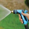 Aqua Joe® AJHN105 Hose Nozzle With Trigger Flow Control -Cheap A Fresh Yard Store 8612870 03v aqua joe hose nozzle with trigger flow control