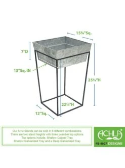 Achla Designs Arne Plant Stand -Cheap A Fresh Yard Store 8612900 01v