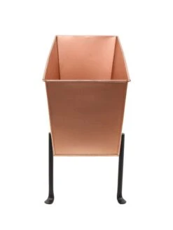 Achla Designs Copper Flower Box With Folding Stand 9 Achla Designs Copper Flower Box With Folding Stand -Cheap A Fresh Yard Store 8612914 03v