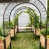 2’ X 4’ Arch Trellis For Planter Boxes -Cheap A Fresh Yard Store 8612976 0414 arch trellis for 2 foot x 4 foot planter box