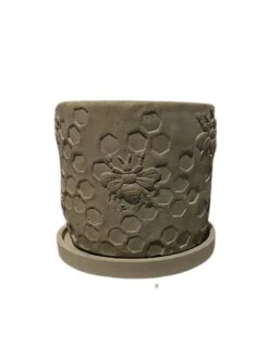 Concrete Honeycomb Bee Planter -Cheap A Fresh Yard Store 8613044 01v