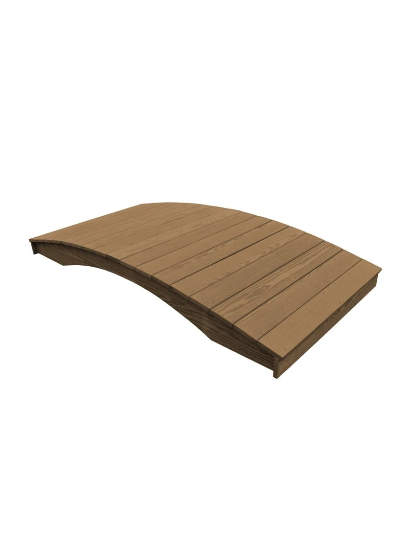 Plank Garden Bridge Finished 4' X 8' 3 Plank Garden Bridge Finished 4' X 8'