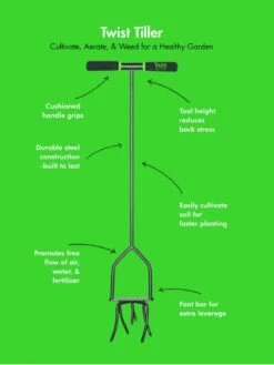 Yard Butler® Twist Tiller 7 Yard Butler® Twist Tiller -Cheap A Fresh Yard Store 8613177 02v