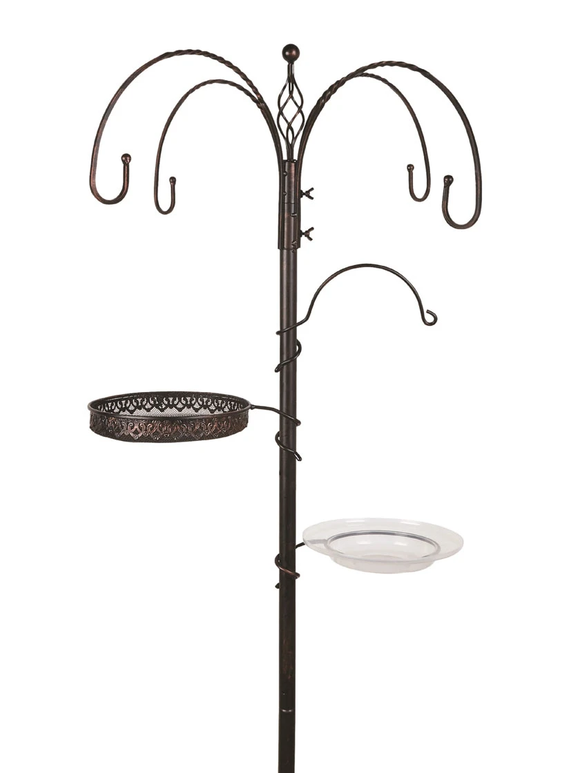 Gardman® Antique Finish Bird Feeding Station 3 Gardman® Antique Finish Bird Feeding Station