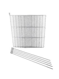 Tall Chicken Wire Critter Fence With Gate -Cheap A Fresh Yard Store 8613260 6107