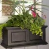 Fairfield Self-Watering Window Box, 2’ -Cheap A Fresh Yard Store 8613268 01V fairfield 2 foot window box tif