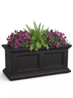Fairfield Self-Watering Window Box, 2’ -Cheap A Fresh Yard Store 8613268 02V tif