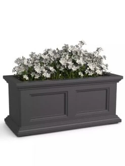 Fairfield Self-Watering Window Box, 2’ -Cheap A Fresh Yard Store 8613268 09V tif