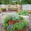 Birdies™ Corten Steel Tiered Round Raised Bed Kit, Tall -Cheap A Fresh Yard Store 8613287 0013 birdies corten steel tiered round raised bed kit tall