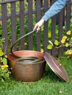 Hammered Copper Hose Pot With Lid 15 Hammered Copper Hose Pot With Lid -Cheap A Fresh Yard Store 8613311 0012