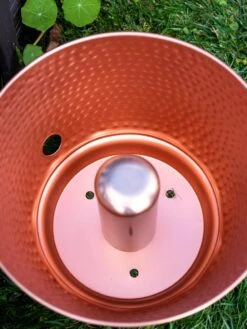 Hammered Copper Hose Pot With Lid 18 Hammered Copper Hose Pot With Lid -Cheap A Fresh Yard Store 8613311 0022