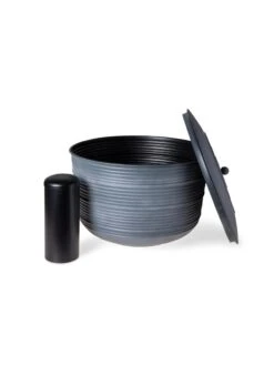 Ribbed Hose Pot With Lid -Cheap A Fresh Yard Store 8613332 5804