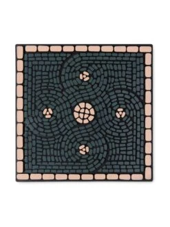 Roman Mosaic Stepping Stone -Cheap A Fresh Yard Store 8613340 4093