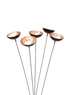 Copper Poppy Sways, Set Of 5 8 Copper Poppy Sways, Set Of 5 -Cheap A Fresh Yard Store 8613342 9215