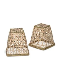 Bamboo Cloche, Set Of 2 21 Bamboo Cloche, Set Of 2 -Cheap A Fresh Yard Store 8613351 4693