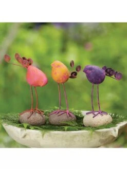 Birds On Stones Set -Cheap A Fresh Yard Store 8613371 01V 3 4