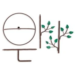 Pure Copper Bird Bath With Two Copper Birds And Tree Multipronged Garden Pole -Cheap A Fresh Yard Store 8613379 03v