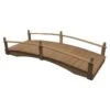 Acorn Garden Bridge Finished 3' X 12' -Cheap A Fresh Yard Store 8613401 01v acorn garden bridge finished 3 foot x 12 foot