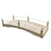 Acorn Garden Bridge Unfinished 3' X 8' -Cheap A Fresh Yard Store 8613403 02v acorn garden bridge unfinished 3 foot x 8 foot