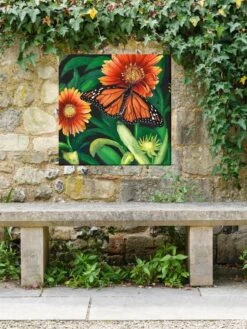Monarch Outdoor Wall Art 6 Monarch Outdoor Wall Art -Cheap A Fresh Yard Store 8613939 03V
