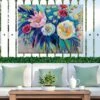 Floral Array Outdoor Wall Art -Cheap A Fresh Yard Store 8614011 02V floral array outdoor wall art