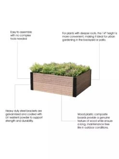 Deep Root Raised Garden Bed 7 Deep Root Raised Garden Bed -Cheap A Fresh Yard Store 8614254 03V 3 4