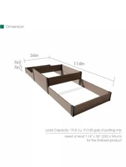 Terraced Triple Garden Bed 7 Terraced Triple Garden Bed -Cheap A Fresh Yard Store 8614257 01V 3 4