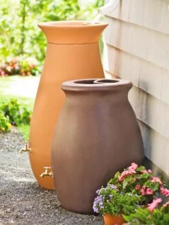 Rainwater Urn, 50 Gallon -Cheap A Fresh Yard Store GS38683 02 tif