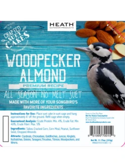 Woodpecker Almond Suet, 11.75 OZ, 12 Pack 8 Woodpecker Almond Suet, 11.75 OZ, 12 Pack -Cheap A Fresh Yard Store webimage 8613691 03V
